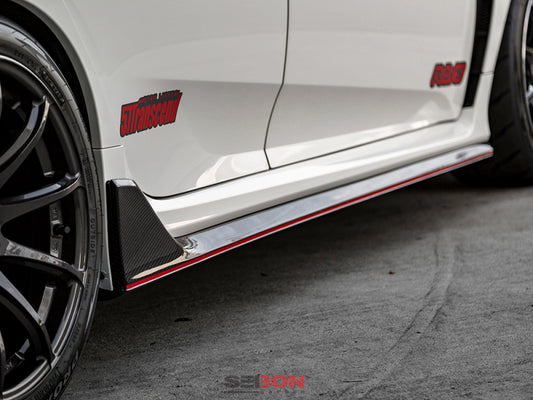 Seibon 2017 Honda Civic Type R OEM Carbon Fiber Side Skirts