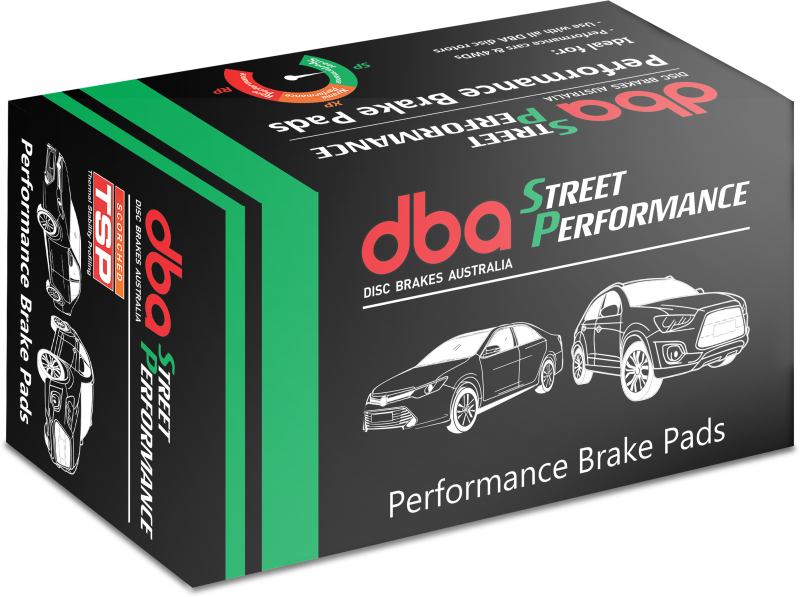 DBA 03-06 EVO / 04-09 STi / 03-07 350Z Track Edition/G35 w/ Brembo SP500 Rear Brake Pads