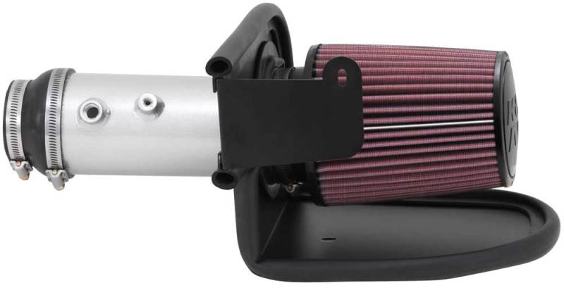 K&N 13-14 Honda Accord 3.5L V6 69 Series Typhoon Air Intake System - Silver Cold Air Intake Kit