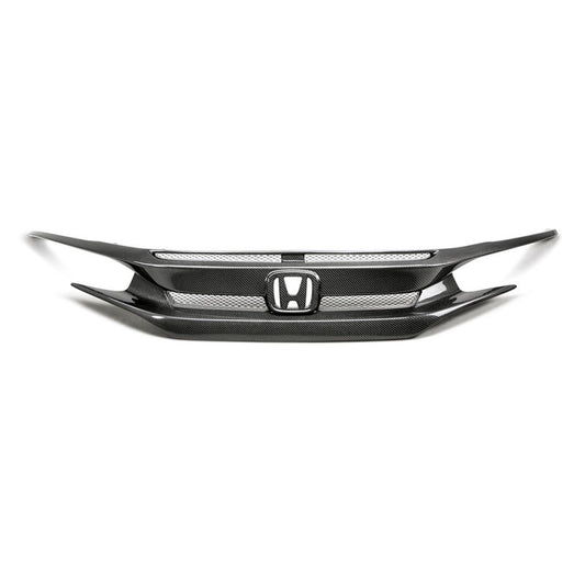 Seibon 16-18 Honda Civic OEM-Style Carbon Fiber Front Grill