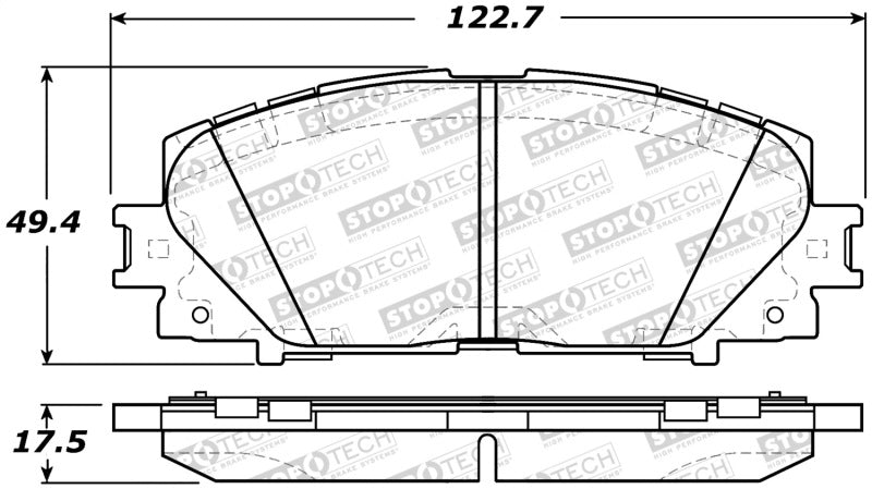 StopTech Street Brake Pads