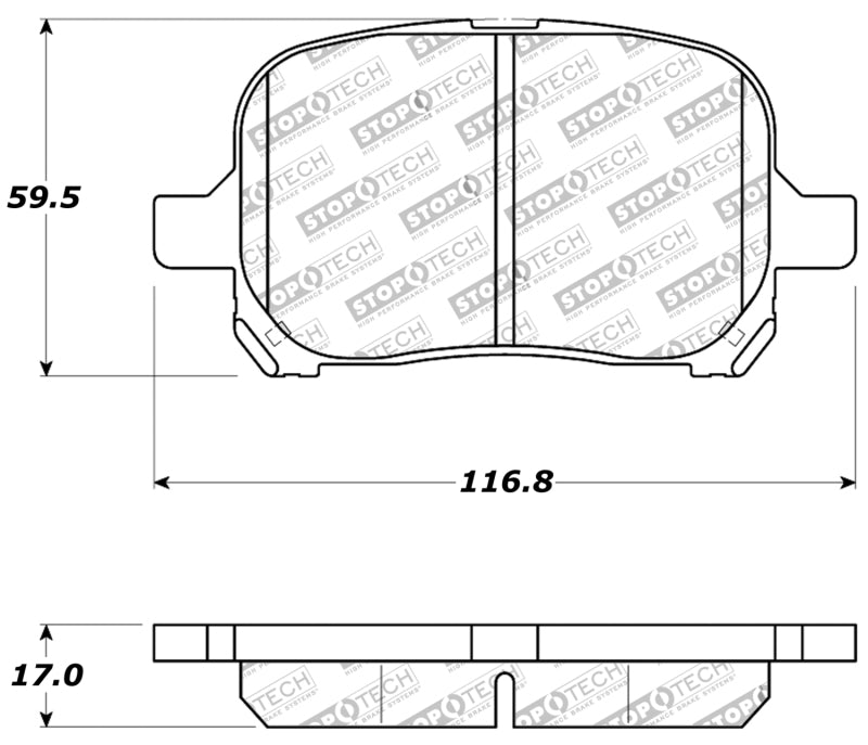 StopTech Performance Brake Pads