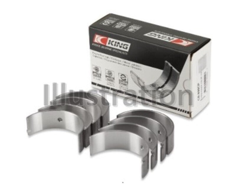 King Engine Bearings Ford/Mazda Duratec 121Ci 2.0L 16V (Size +1.0mm) Connecting Rod Bearing Set