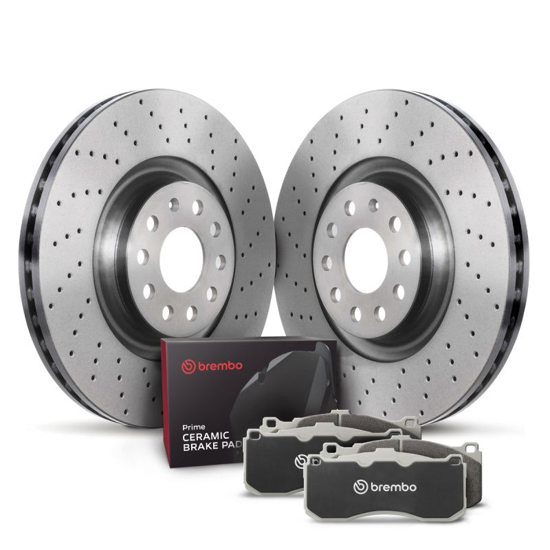 Brembo OE 09-11 Audi Q5 Front Disc Brake Kit