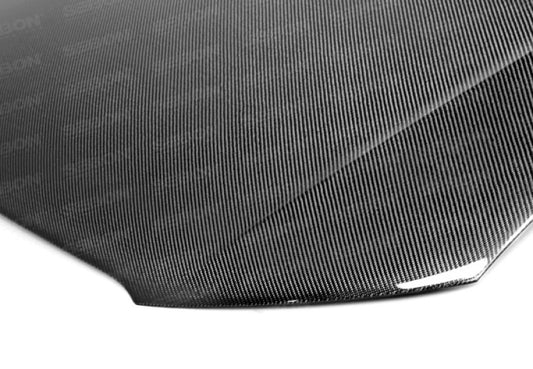 Seibon 13-15 Audi A4 OEM Carbon Fiber Hood (Hood Pins Required)