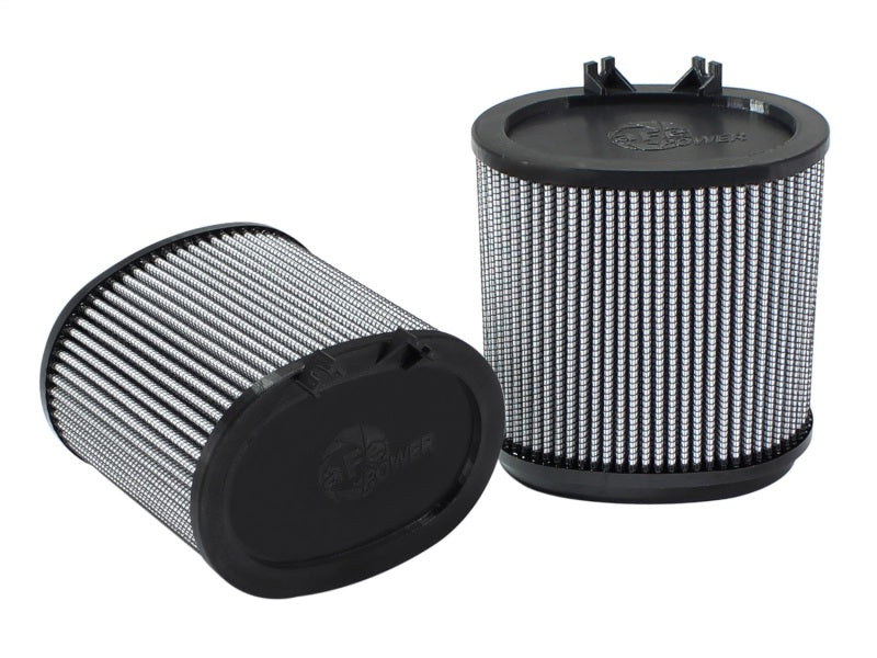 aFe MagnumFLOW OE Replacement Pro DRY S Air Filters 09-12 Porsche 911 (977.2) H6 3.6L/3.8L