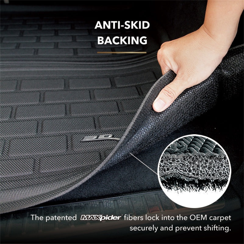 3D MAXpider 2007-2013 Acura MDX Kagu Cargo Liner - Black