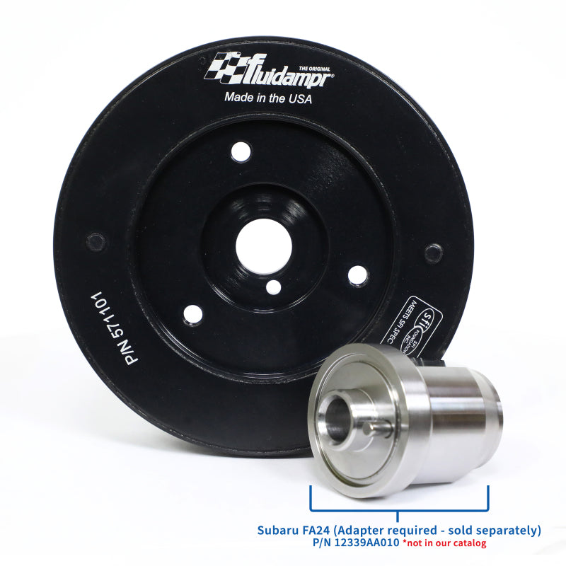 Fluidampr 13-20 Subaru BRZ / 15-22 Subaru WRX / Toyota 4U-GSE Steel Internally Balanced Damper