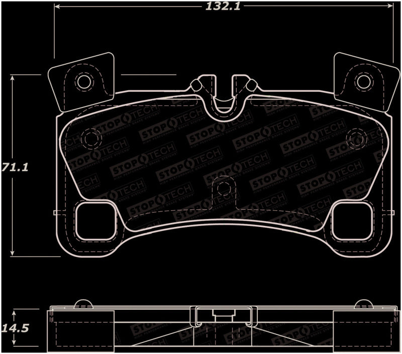 StopTech Street Brake Pads - Front