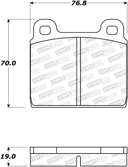 StopTech Street Brake Pads