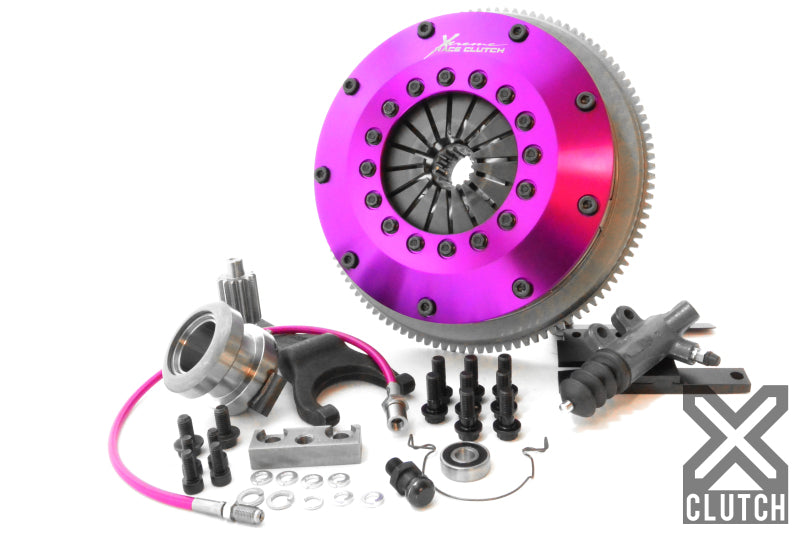 XClutch 93-95 Toyota Supra Twin Turbo 3.0L 8in Twin Sprung Ceramic Clutch Kit