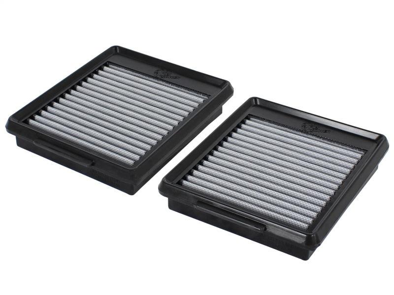 aFe MagnumFLOW Air Filters OEM Replacement Pro DRY S 09-15 Nissan GT-R V6 3.8L (tt)