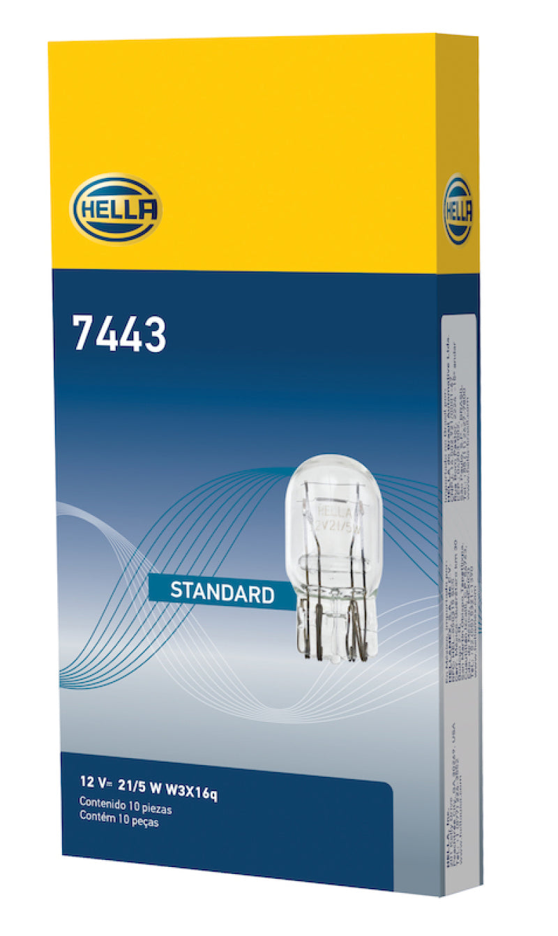 Hella Bulb 7443 12V 21/5W W3X16q T6.5