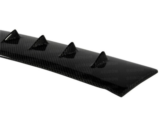 Seibon 08-10 Mitsubishi Evo 10 Carbon Fiber Rear Fin Spoiler