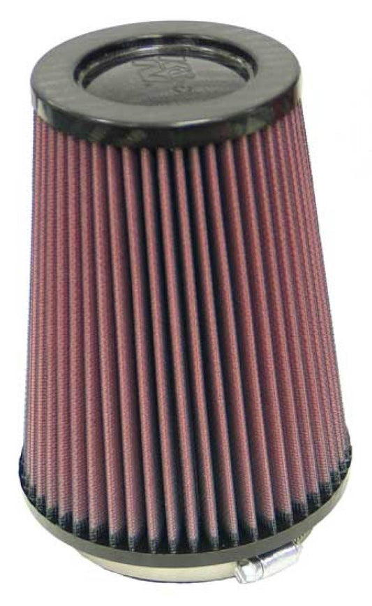 K&N Round Tapered Universal Air Filter 4 inch Flange 5 3/8 inch Base 4 inch Top 7 inch Height