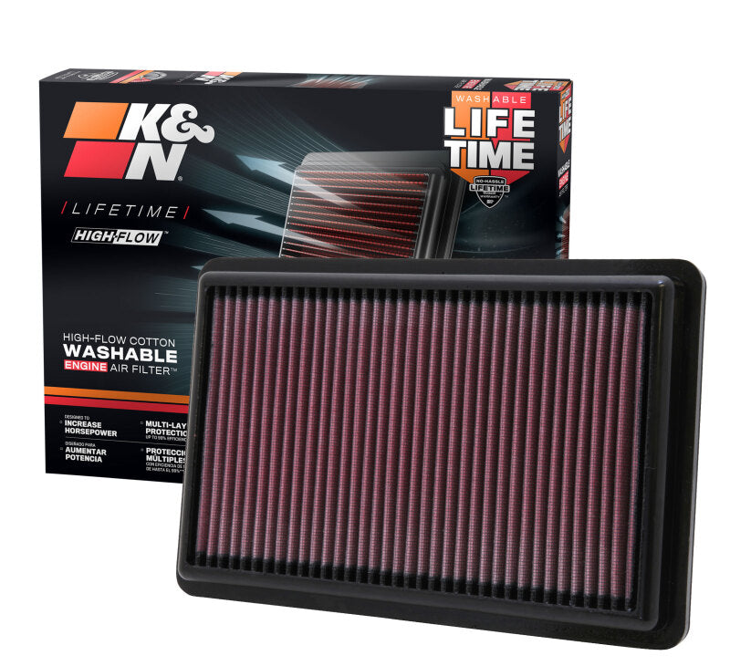 K&N 10-11 Acura MDX/ZDX 3.7L Drop In Air Filter