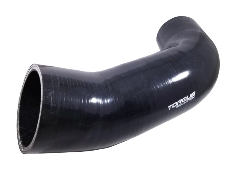 Torque Solution Turbo Inlet Hose Black: 2015+ VW Golf/GTI/Golf R (MK7) / 2015+ Audi A3/S3