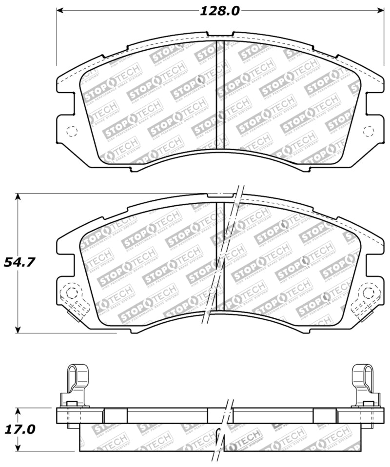 StopTech Performance Brake Pads