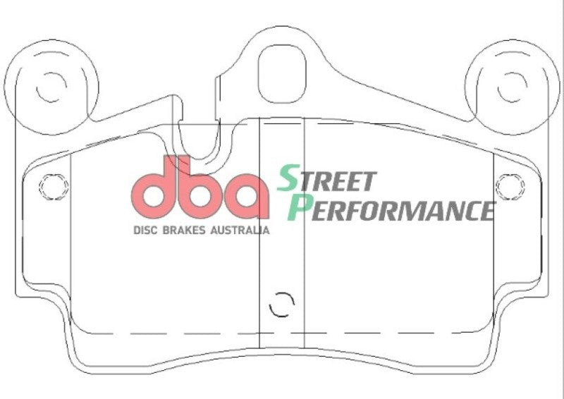 DBA 03-10 Porsche Cayenne SP500 Rear Brake Pads