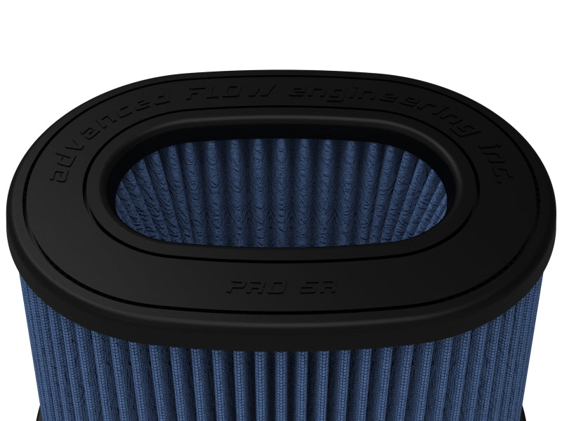 aFe Magnum FLOW Pro 5R Univ Air Filter 6-3/4 x 4-3/4in F x 8-1/4 x 6-1/4in B x 7-1/4 x 5in T x 6in H