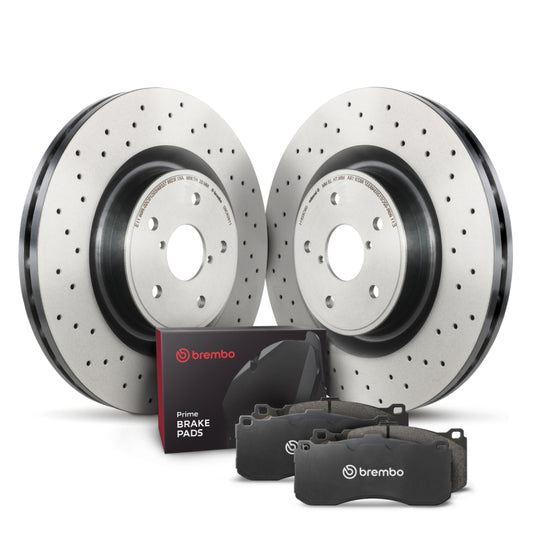 Brembo OE 2009 Porsche Boxster/11-12 Boxster/2007 Cayman/2009 Cayman/2012 Cayman Rear Disc Brake Kit