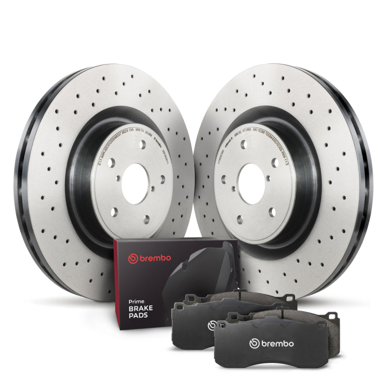 Brembo OE 05-12 Porsche Boxster/06-12 Cayman Rear Disc Brake Kit