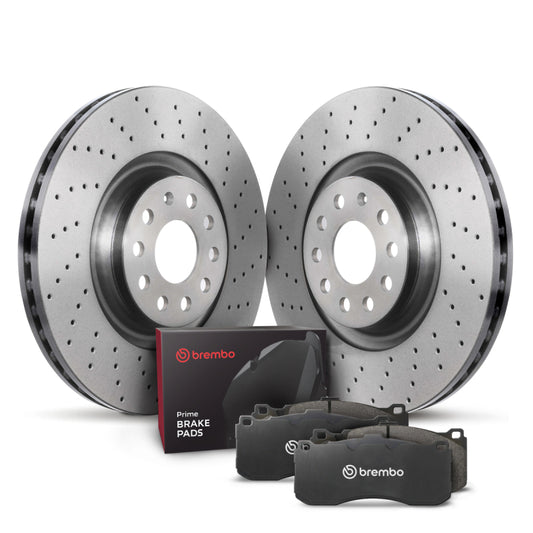 Brembo OE 00-03 Audi A8 Quattro/01-03 S8 Rear Disc Brake Kit