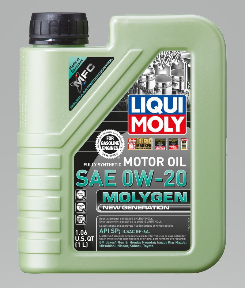 LIQUI MOLY 1L Molygen New Generation Motor Oil SAE 0W20