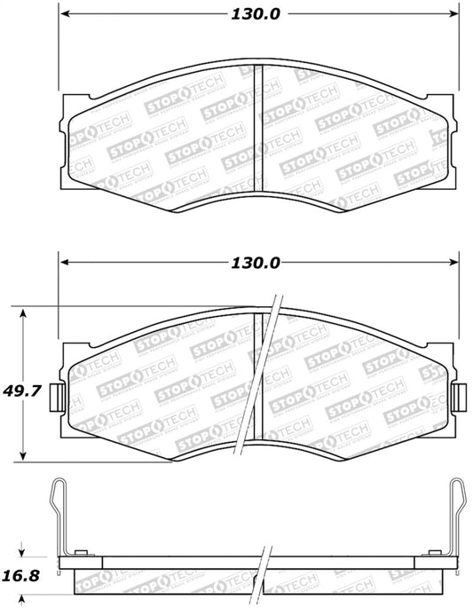 StopTech Street Brake Pads