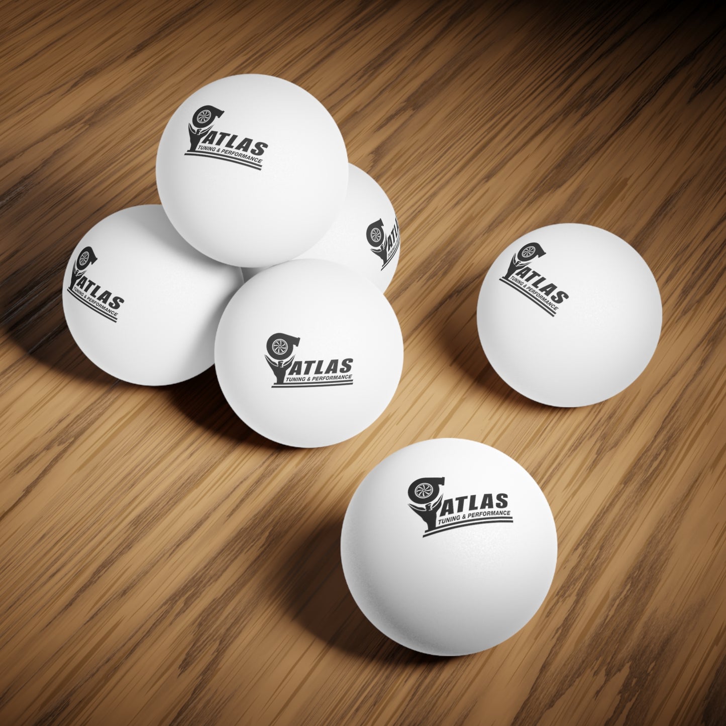 Custom Logo Ping Pong Balls - 6 Pack for Sports Lovers