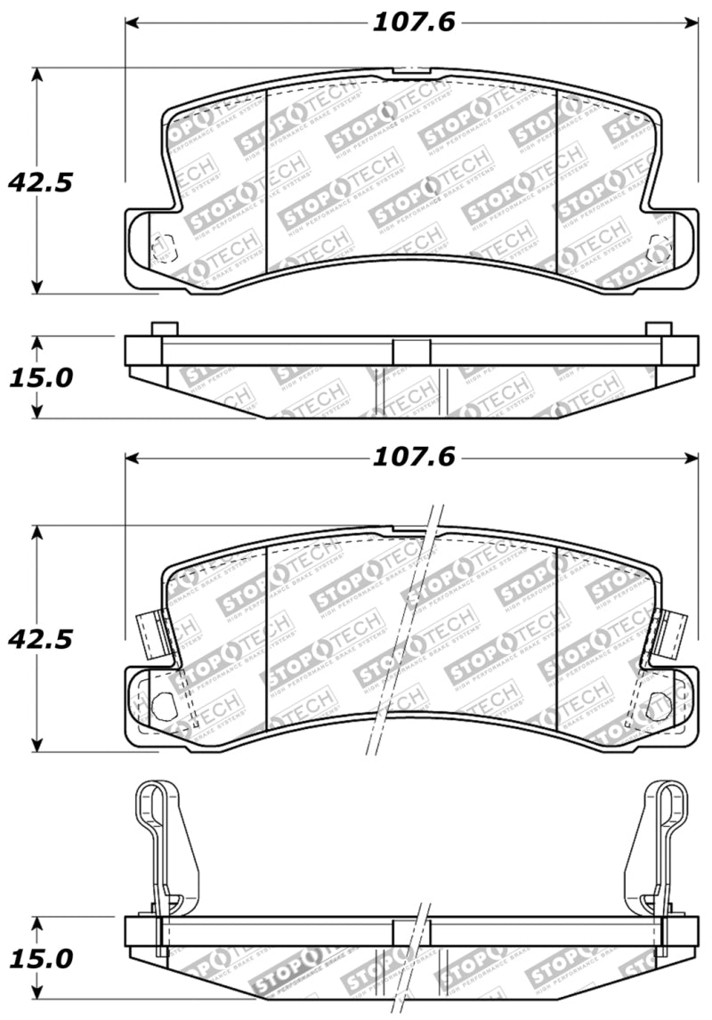 StopTech Performance Brake Pads