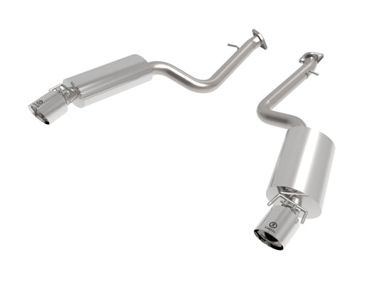 aFe Lexus IS350 14-22 V6-3.5L Takeda Axle-Back Exhaust System- Polished Tip