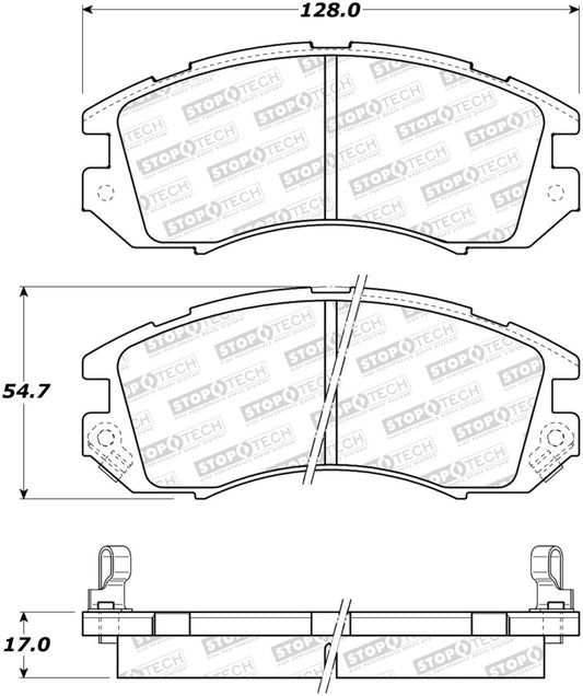 StopTech Street Brake Pads