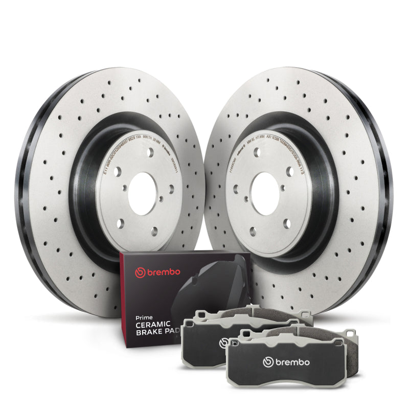 Brembo OE 05-12 Porsche Boxster/06-12 Cayman Rear Disc Brake Kit