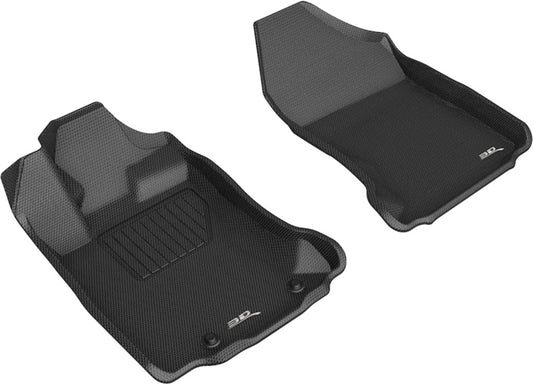 3D MAXpider 20-21 Subaru Legacy/Outback Kagu 1st Row Floormat - Black