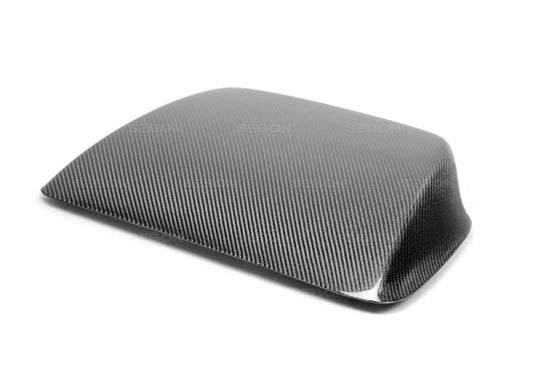 Seibon 06-07 Subaru WRX/STi STi Carbon Fiber Hood Scoop - Only Fits OEM Hoods (Not Seibon Hoods)