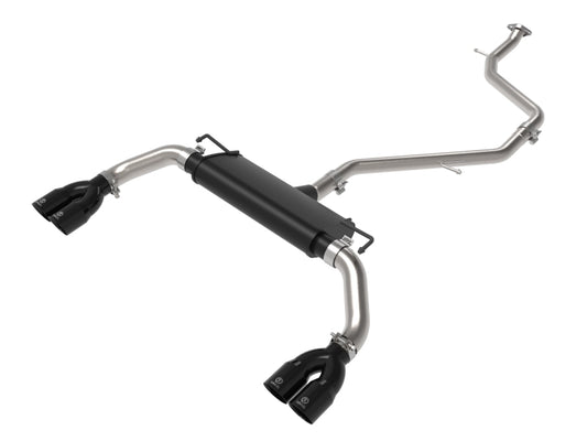 aFe 19-21 Lexus UX200 Takeda 2in - 2.5in. 304 SS Cat-Back Exhaust System w/ Black Tip