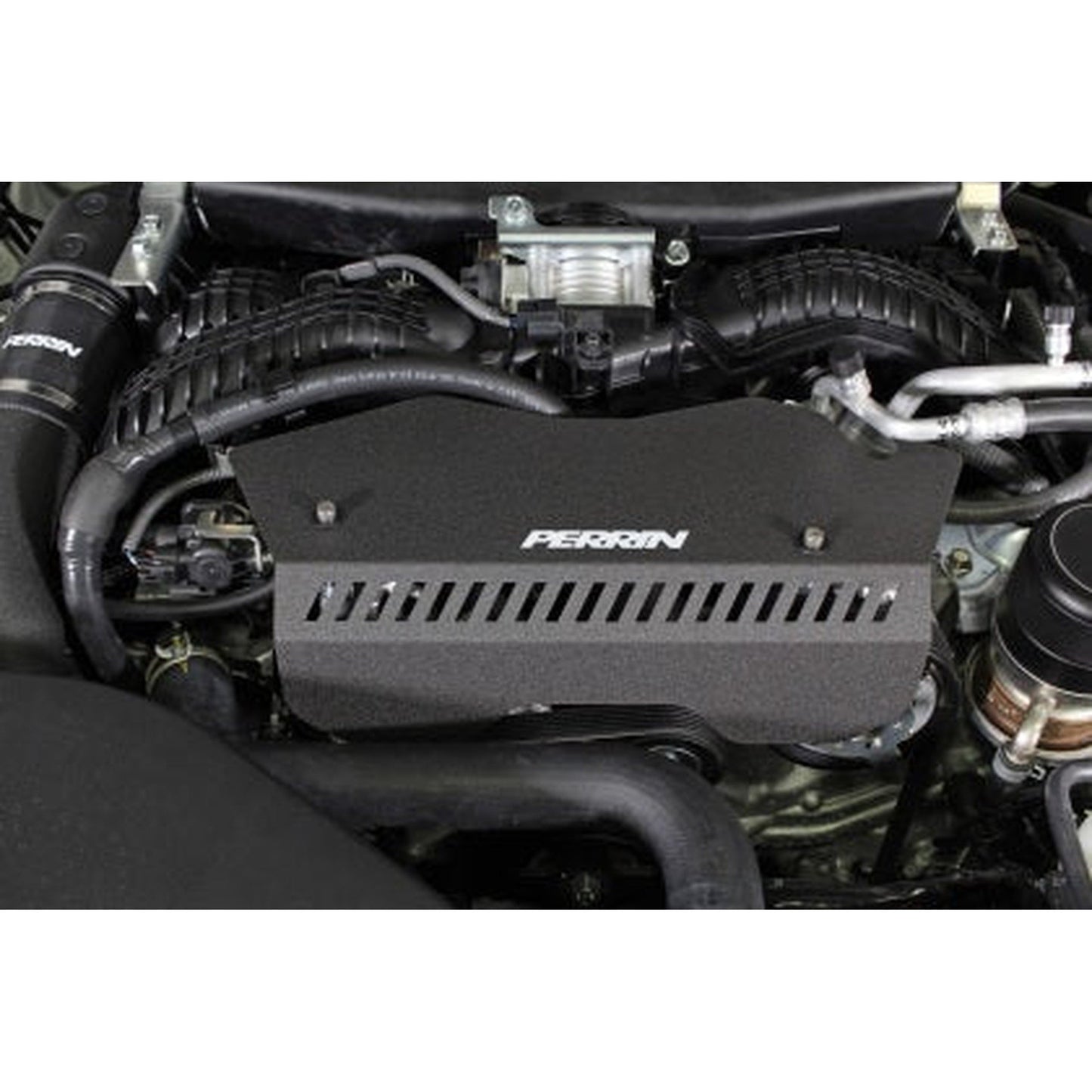 Perrin Subaru Black Pulley Cover