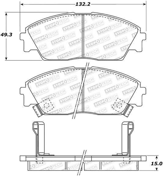 StopTech Street Brake Pads