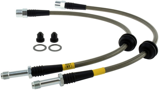 StopTech 09 Audi A4 Sedan / 08-10 A5-S5 Rear Stainless Steel Brake Line Kit