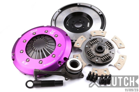 XClutch 05-06 Audi A3 Sportback 2.0L Stage 2R Extra HD Sprung Ceramic Clutch Kit