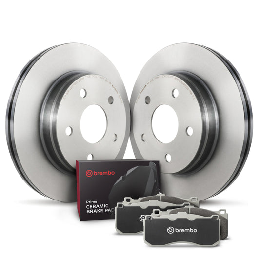 Brembo OE 08-09 Audi TT/09-15 TT Quattro Rear Disc Brake Kit