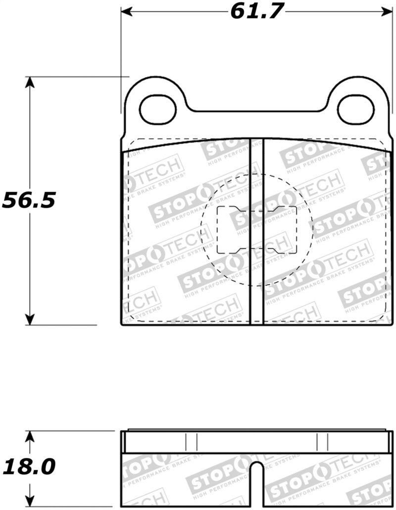 StopTech Street Brake Pads