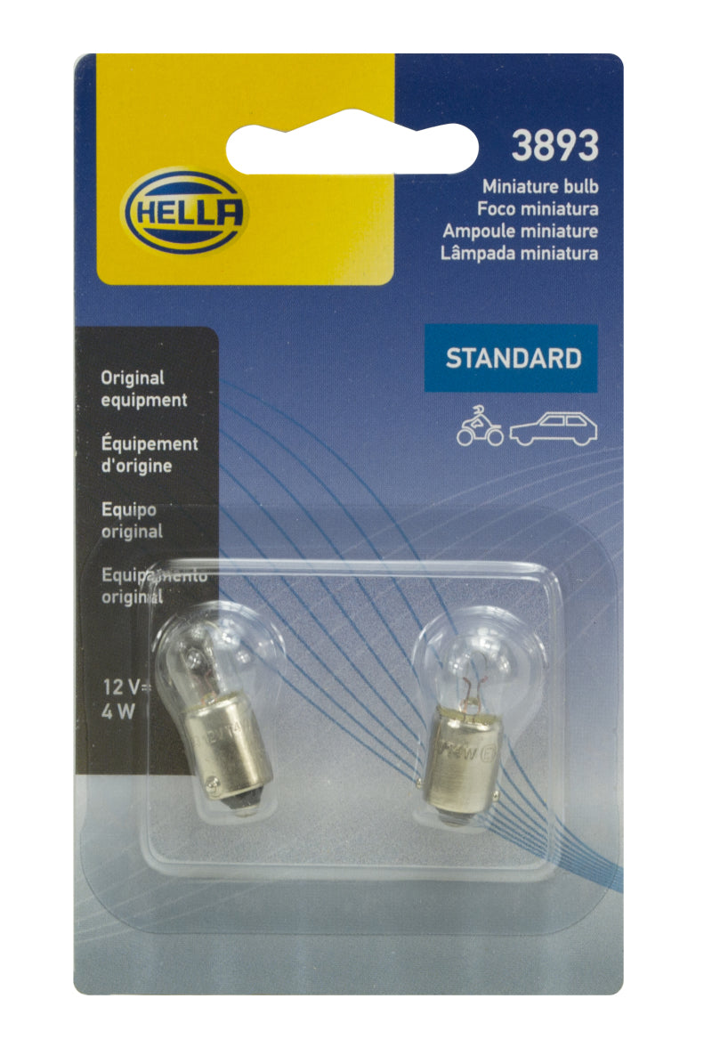 Hella Bulb 3893 12V 4W Ba9S T275 (2)