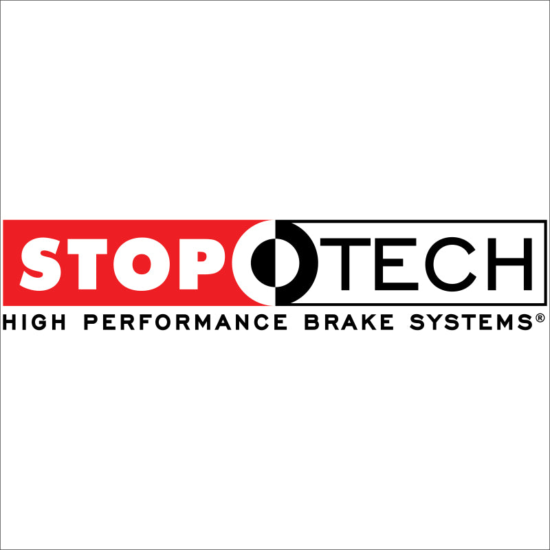 StopTech 08-09 Evo X Front BBK w/ Black ST-60 Calipers Slotted 355x32mm Rotors Pads and SS Lines