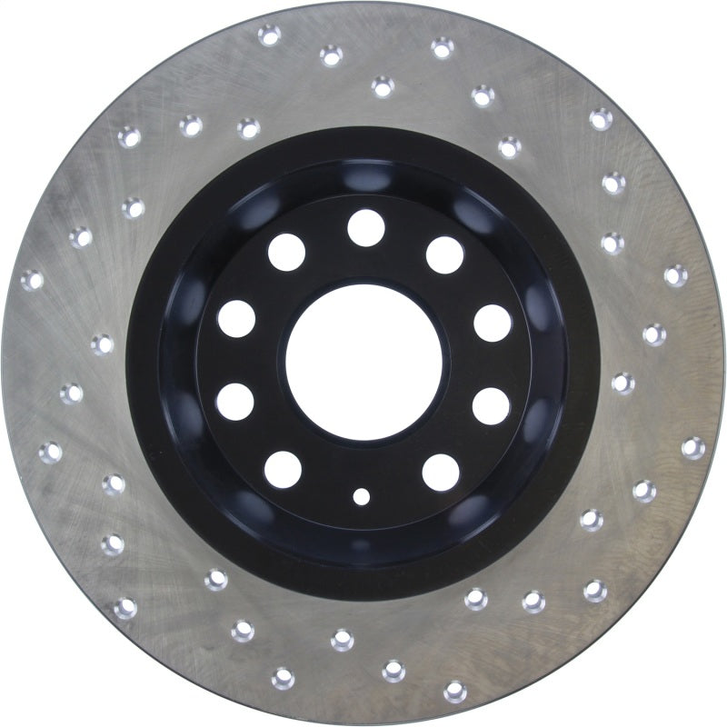 StopTech 10-11 & 13 Audi A3 Quattro / 10 VW GTI Mk VI Drilled Right CRYO-STOP Brake Rotor