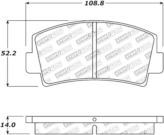 StopTech Street Touring Brake Pads