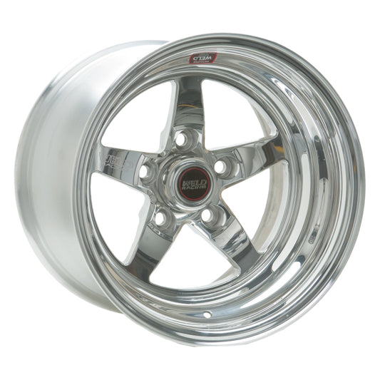 Weld S71 15x9 / 5x4.5 BP / 6.5in. BS Polished Wheel (Medium Pad) - Non-Beadlock