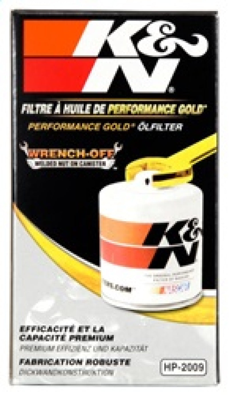 K&N 03-05 Neon SRT-4 / Lotus Elise Performance Gold Oil Filter