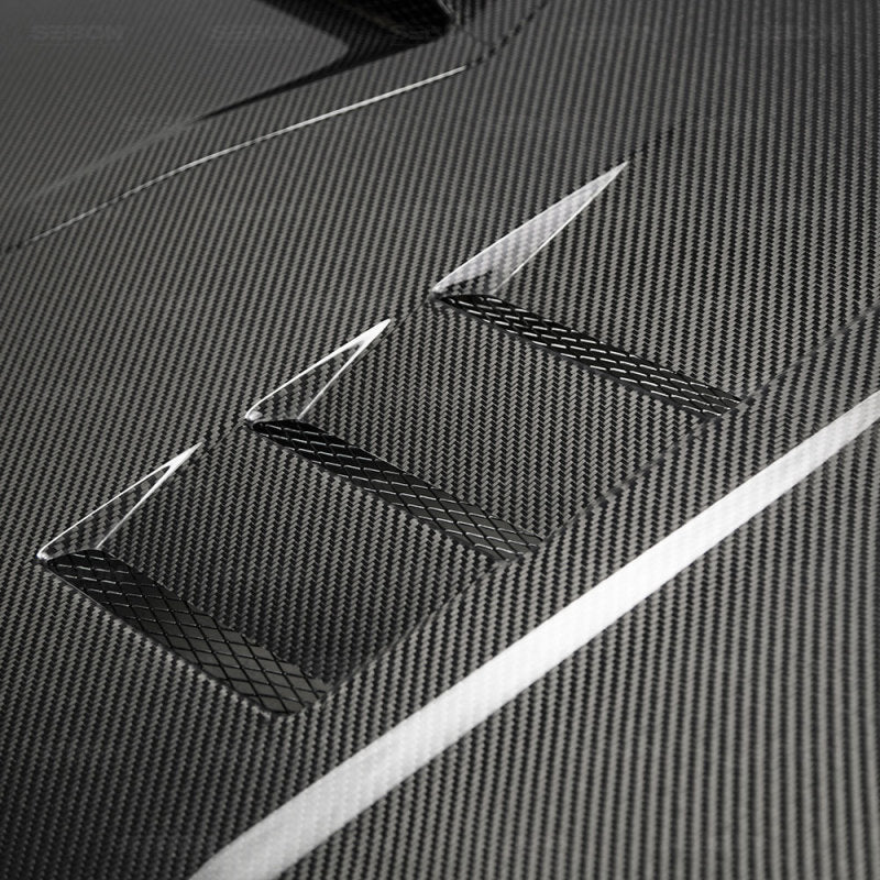 Seibon 17-18 Honda Civic Type-R TS-Style Carbon Fiber Hood